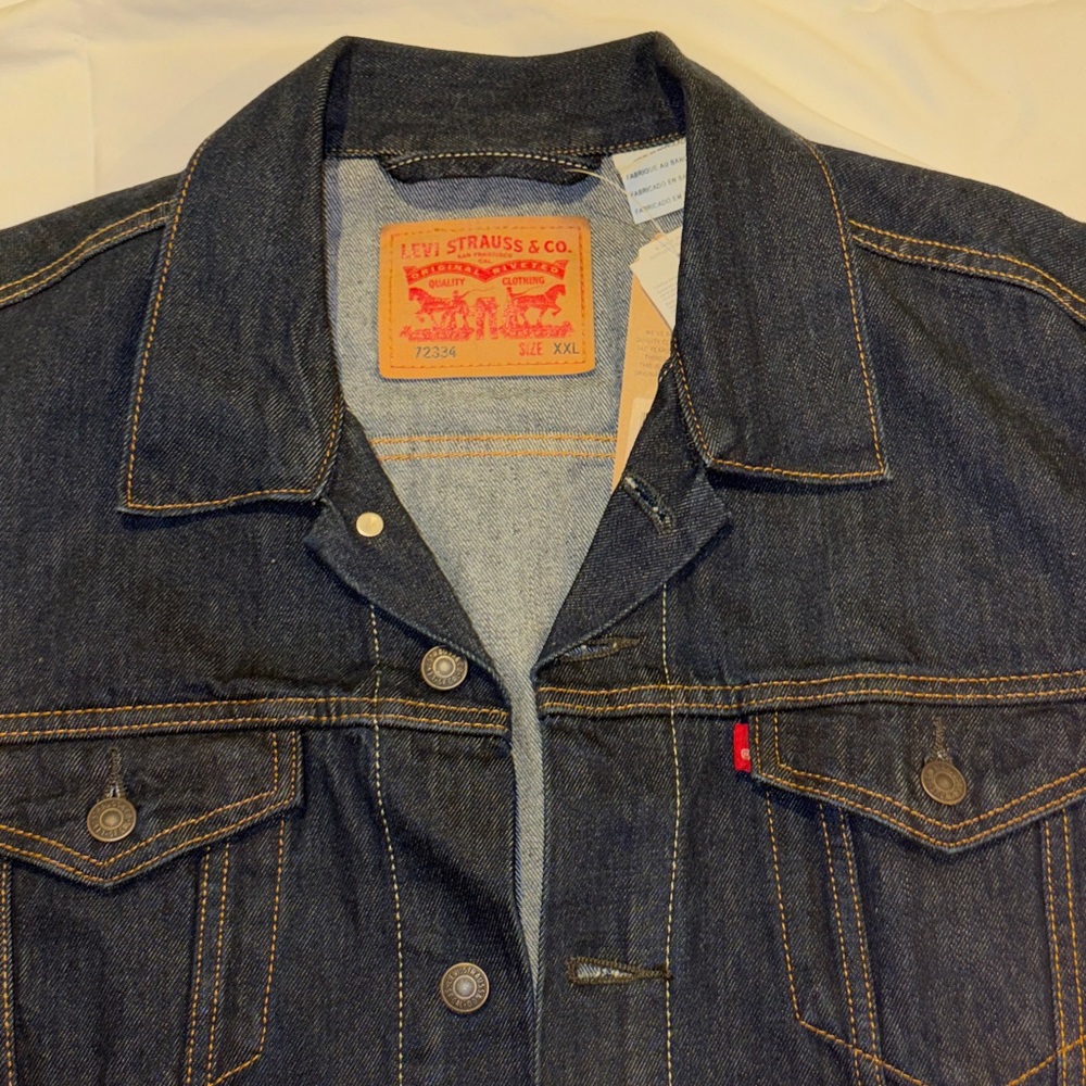 Levi's Dark Blue Denim Jacket